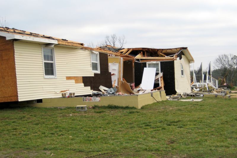 Tornado Damage Restoration detail
