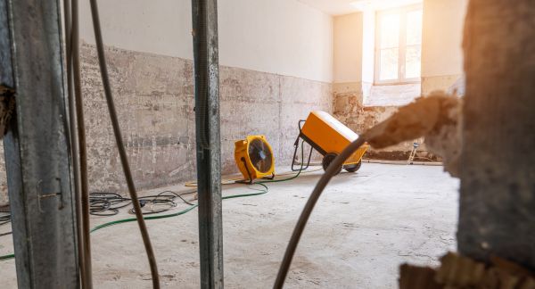 Basement Water Damage Repair in Barrington